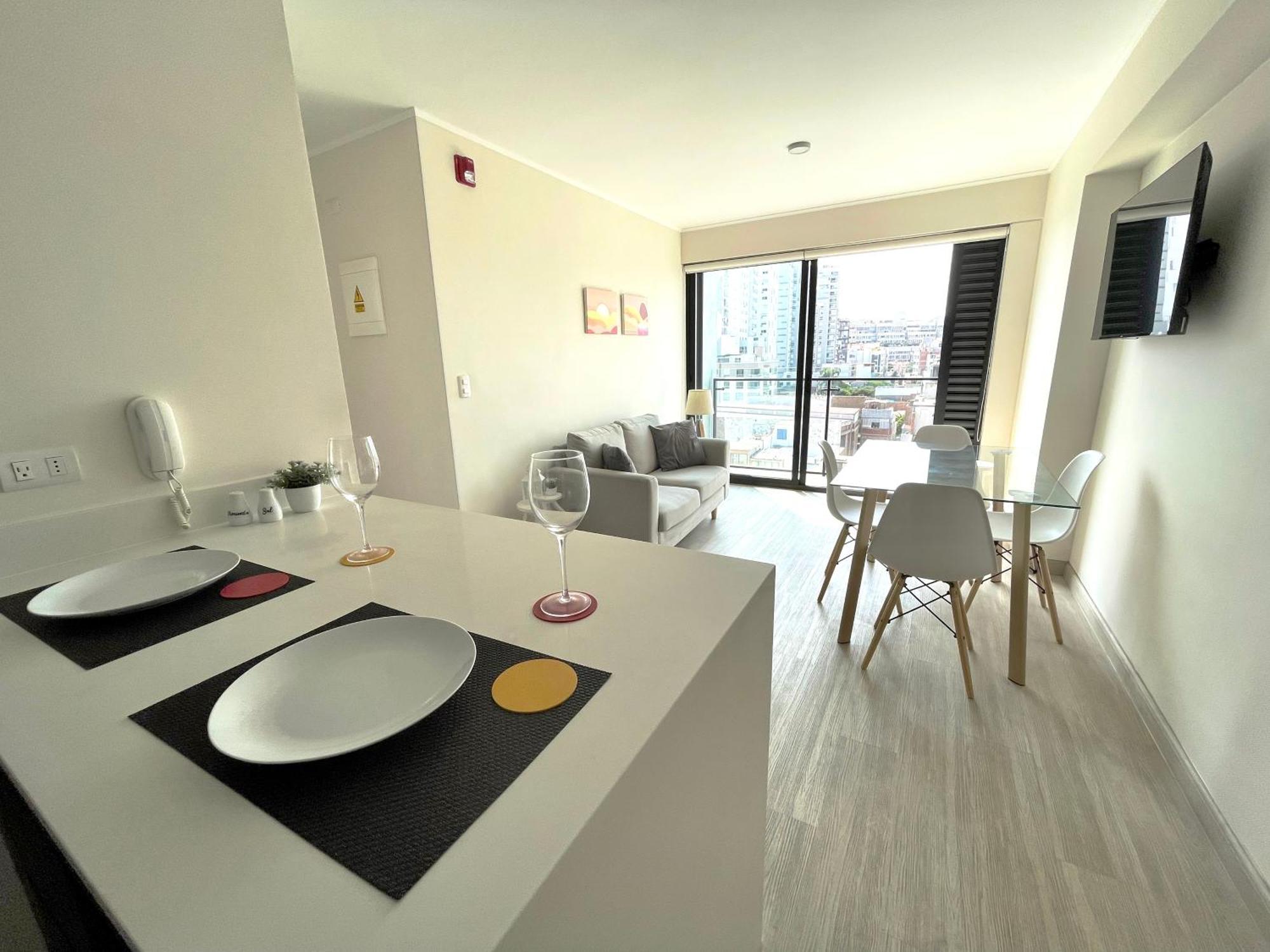 Apartamento Side Sea View 2br - Barranco Near Miraflores *