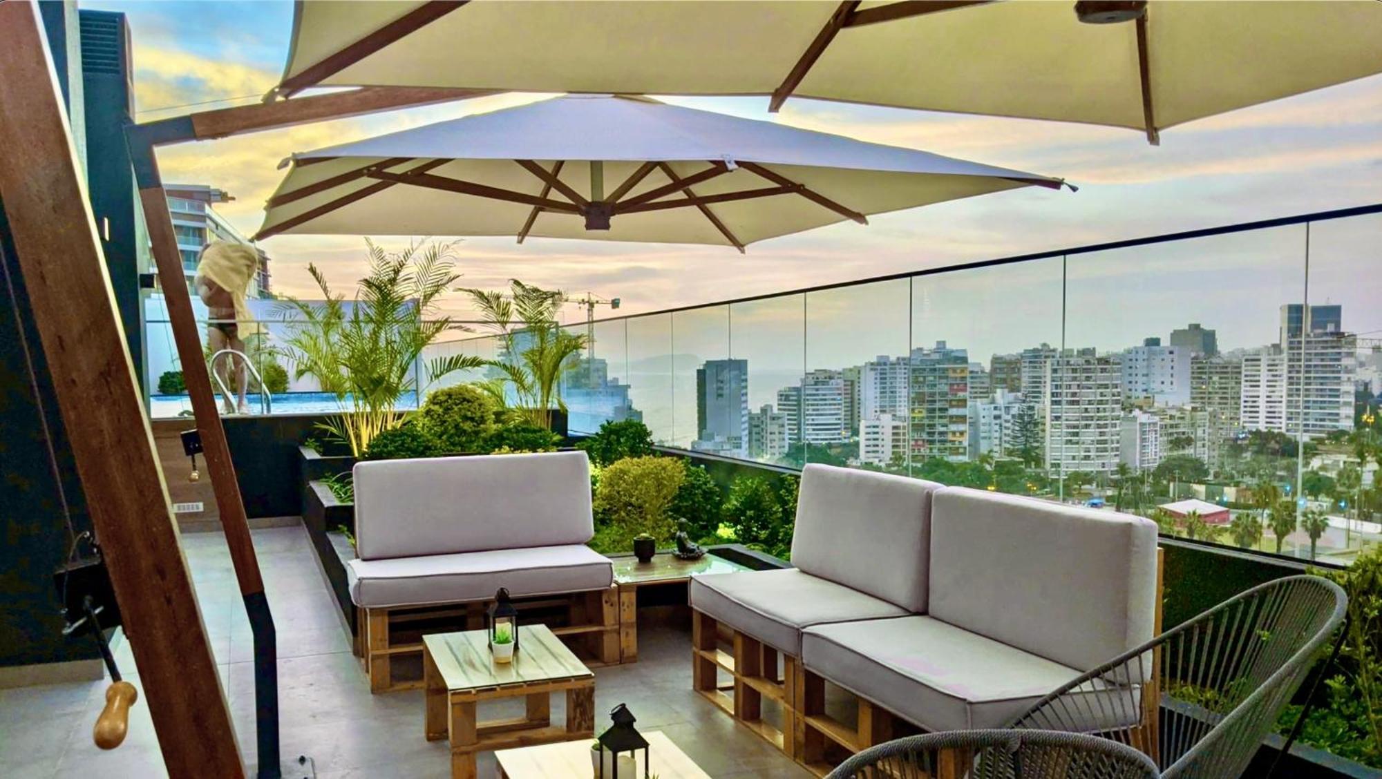 Side Sea View 2br - Barranco Near Miraflores Apartamento *