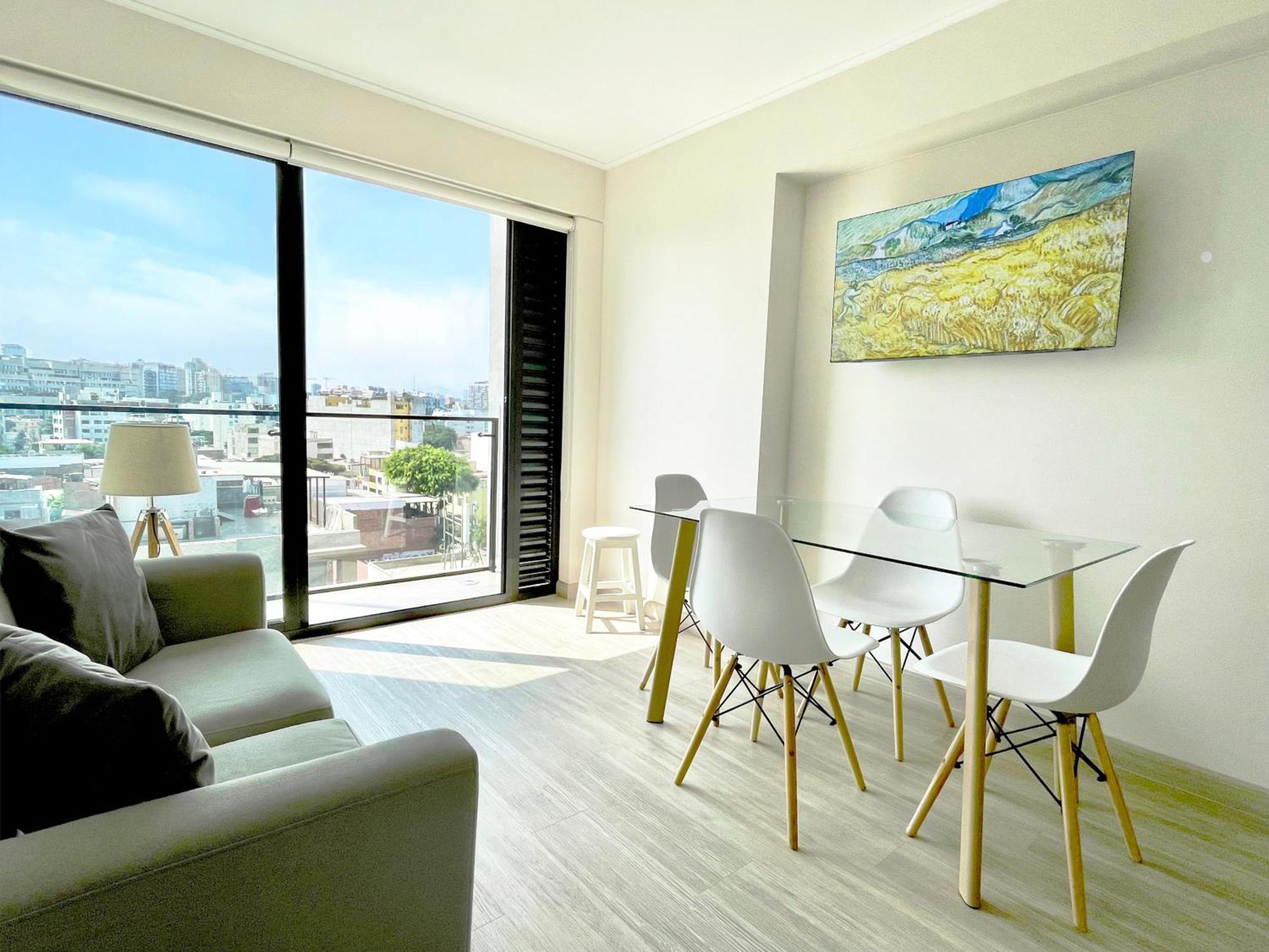 Side Sea View 2br - Barranco Near Miraflores *